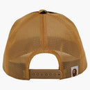 BAPE X STISGY Trucker Cap Yellow
