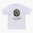 BAPE X TAMAGOTHI II TEE WHITE/VERDE
