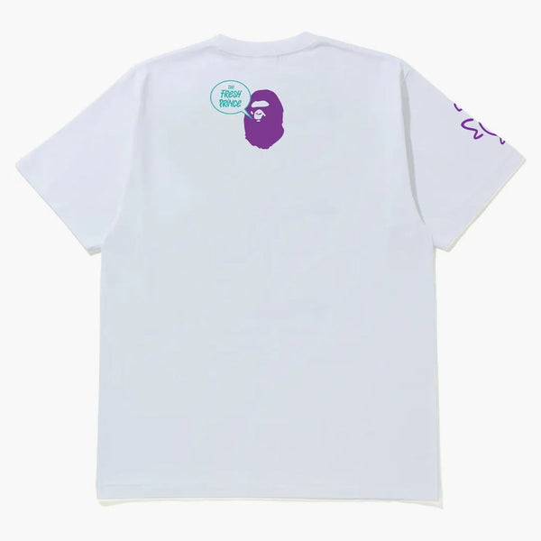 Bape X The Fresh Prince & DJ Jazzy Jazzy Jeff Baby Milo Tee White