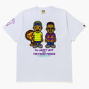 Bape X The Fresh Prince & Dj Jazzy Jeff Baby Milo Tee White
