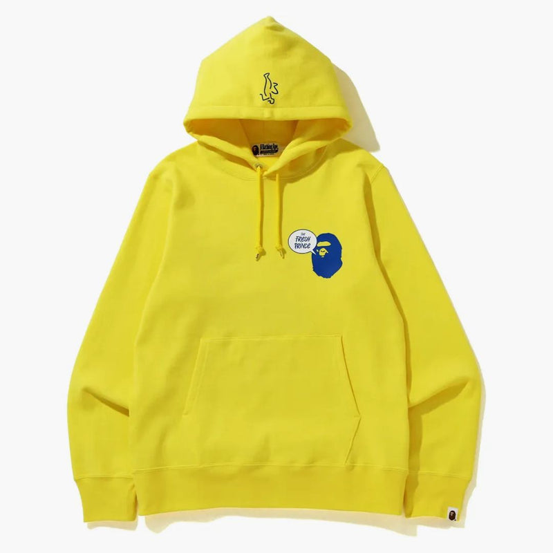 Bape X The Fresh Prince Pullover Hoodie Yellow