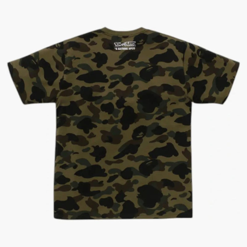 Bape x Tom a Jerry 85. 1. Camo Tea Green