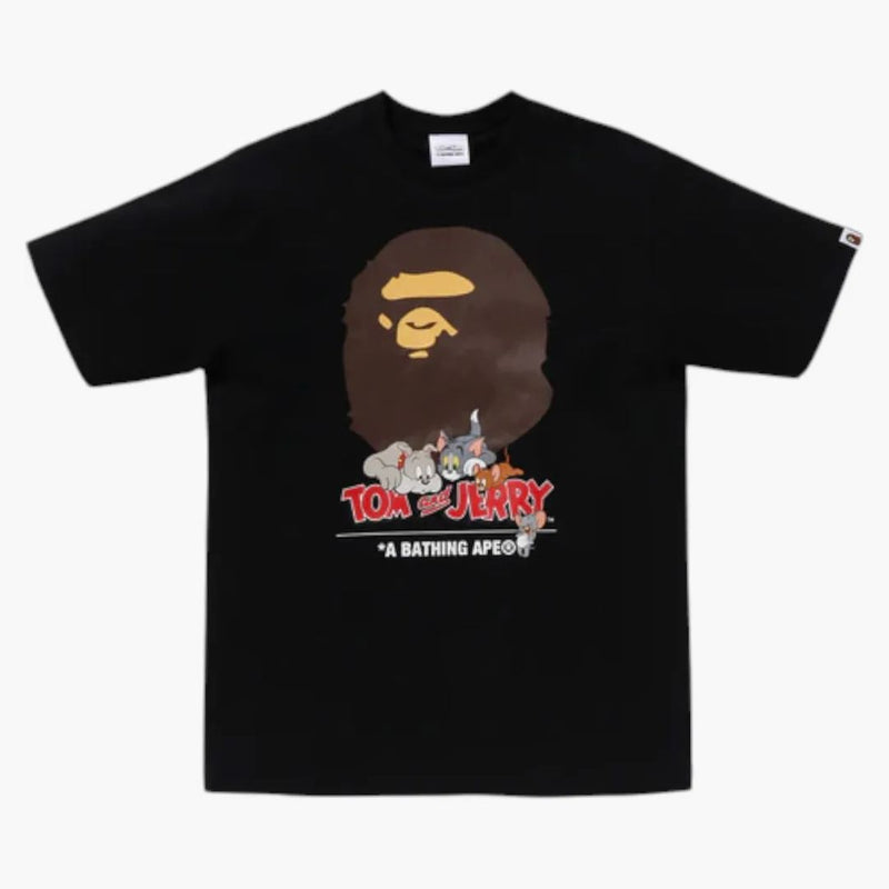 BAPE X Tom e Jerry 85th Ape Head II TEA NERO