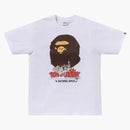 Bape X Tom And Jerry 85th Ape Head Ii Tee White