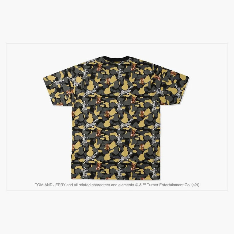 Bape X Tom and Jerry Camo Madison Avenu Tea Beige