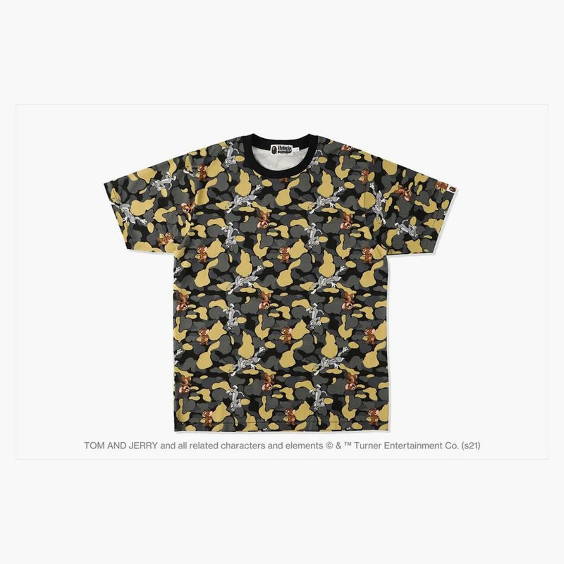 Bape X Tom and Jerry Camo Madison Avenu Tea Beige