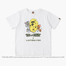 Bape X Tom and Jerry Cheese Ape Head Womens Tee White