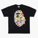 Bape x uno ape head tea black