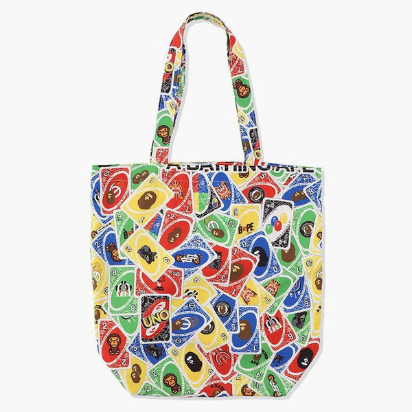 Bape X UNO Packable Dead Bag Multi
