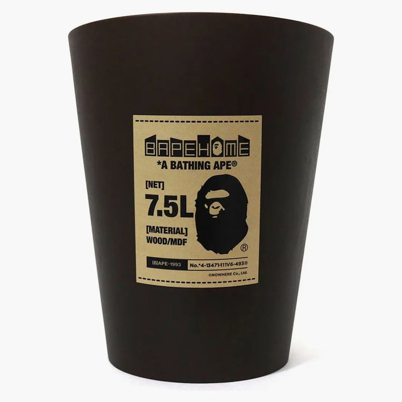 Bape X Umbra Woodrow Trash Can Brown