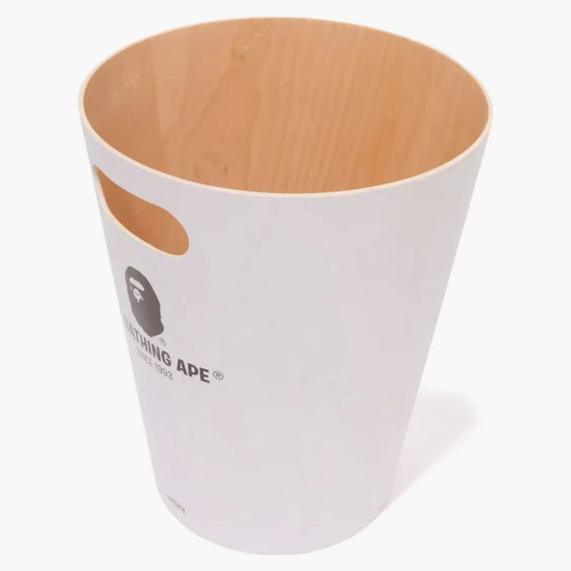 Bape X Umbra Woodrow Trash Can White