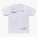 Bape X Undefeated 005 Tee (fw22) White Navy