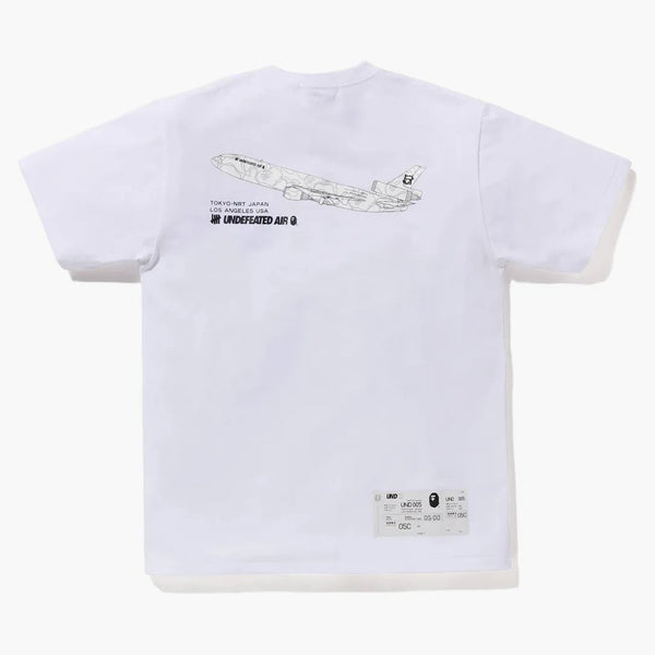 Bape X undefeated 005 tea (FW22) White Navy