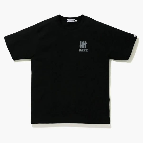 Bape x undefeated ape head tea black
