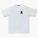 Bape X Undefeated Ape Head Tee White