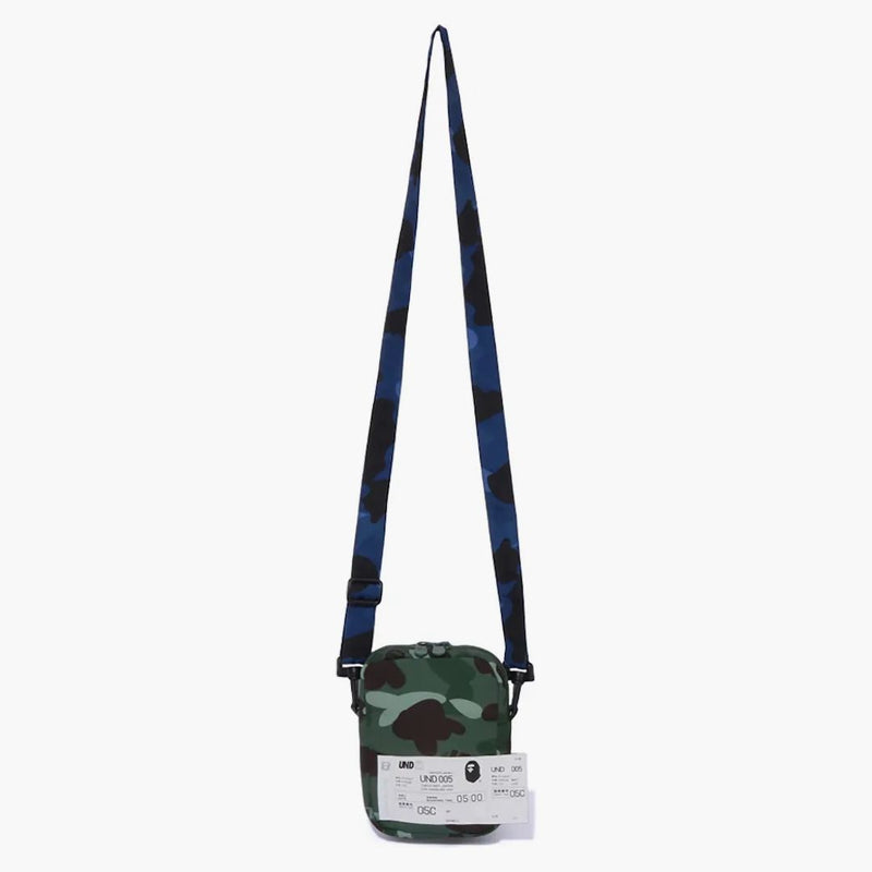 Bape X undefeated Camo Multi Pouch Pocket Pants Navy