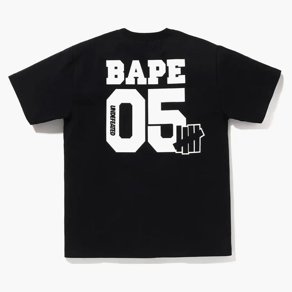Bape X undefeated College Tea (FW22) Black
