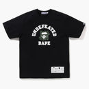 BAPE X neporažený vysokoškolský čaj (FW22) Černý