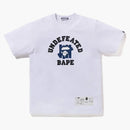 Bape X Undefeated College Tee (fw22) White