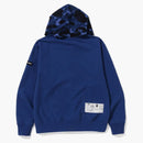 Bape X undefeated Color Camo Relaxed Zip Hoodie Navy
