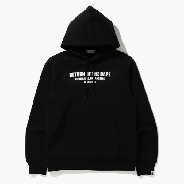 Bape x undefeated sweater hoodie black