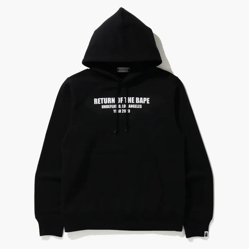 Bape x undefeated sweater hoodie black