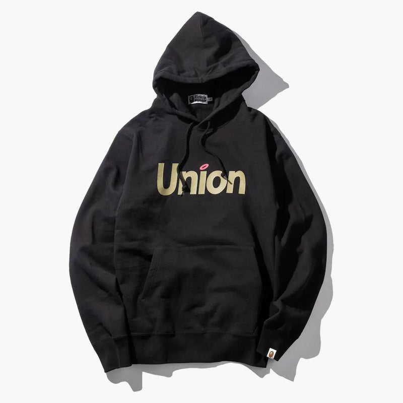 Bape X Union 30th Anniversary Pullover Hoodie Black