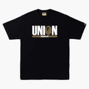 Bape X Union 30th Anniversary Tee Black Gold
