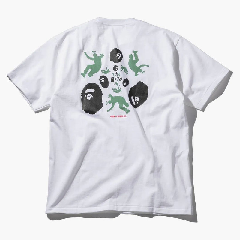 Bape X Union 30th Anniversary Tee White