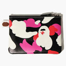 Bape X Vogue Abc Camo Leather Pouch Black Pink White