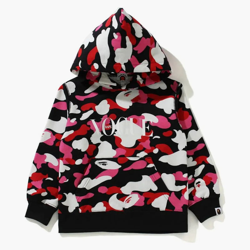 Bape X Vogue Abc Camo Pullover Hoodie (Kids) Black Pink White