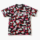 Bape X Vogue Abc Camo Tea Black Pink White