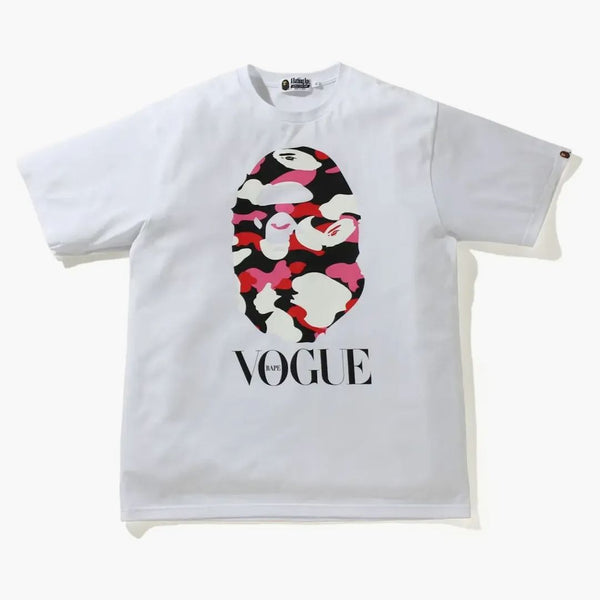Bape X Vogue Ape Head Tea White