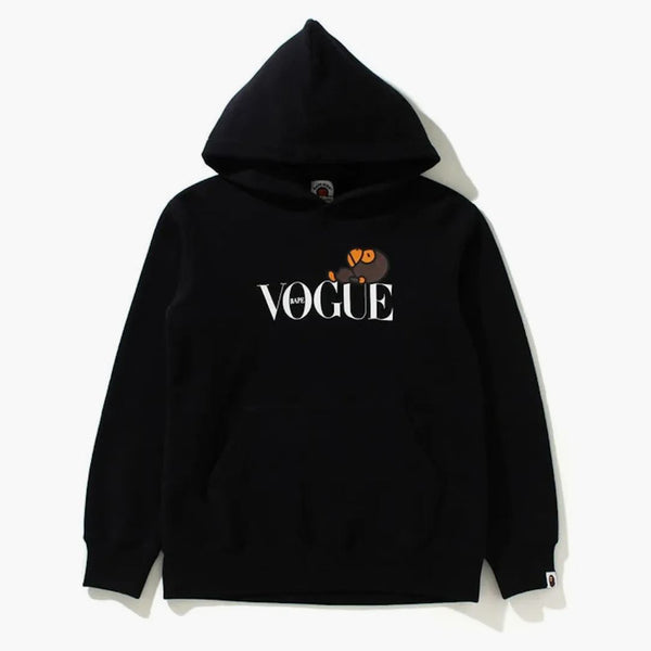 Bape X Vogue Baby Milo Pullover Hoodie (Kids) Black