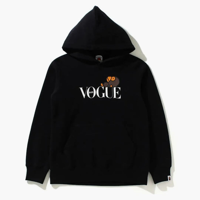 Bape X Vogue Baby Milo Pullover Hoodie (Kids) Black