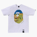 Bape X Van Gogh Museum Ape Head Canvas Art Iii Tee White
