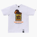 Bape X Van Gogh Museum Kids Baby Milo Tee White