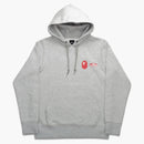 Bape x vans sweater fleece hoodie Ash Heather