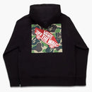 Bape x vans sweater fleece hoodie black