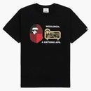 BAPE X WOOLRICH TEA SVART