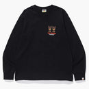 Bape x Xo the Weeknd Long Sleeve Tea Black