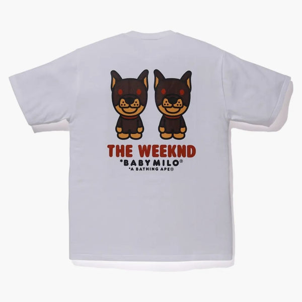 Bape x xo The Weeknd Tee White