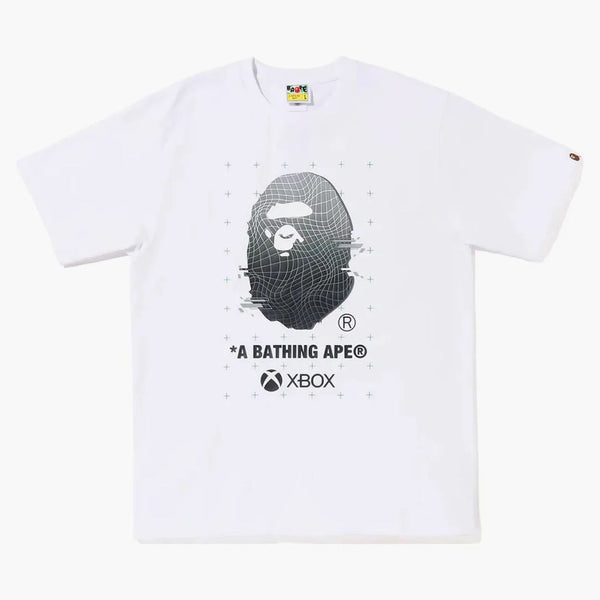 BAPE X Xbox Ape Head II Tee White