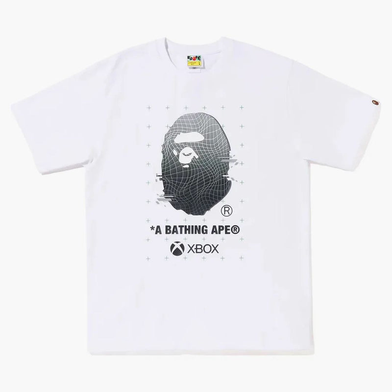 BAPE X Xbox Ape Head II Tee White
