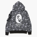Bape X Xbox Camo Full Zip Hoodie Black