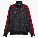 Bape X Adidas All Over Print Sstr Track Top Black