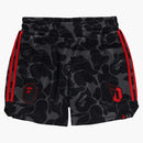 Bape X Adidas Dame Mesh Shorts Black