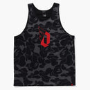 Bape x adidas lady reversible mesh top black