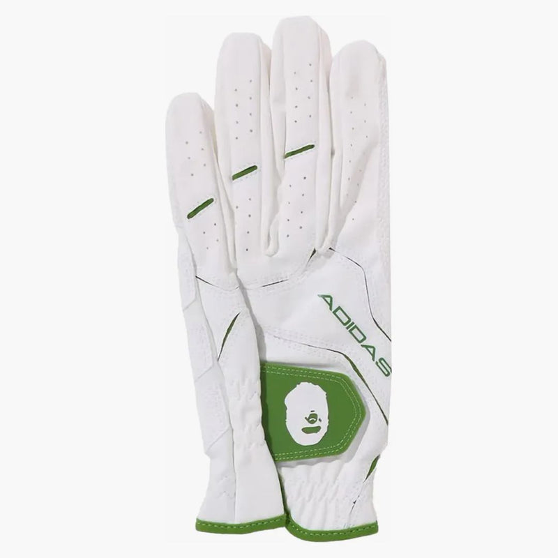 Bape X Adidas Golf Glove White