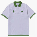 Bape X Adidas Golf Relaxed Fit Polo White
